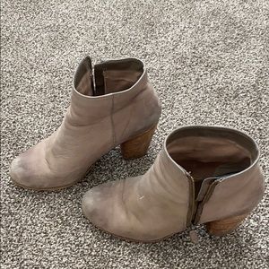 Tan booties - 7